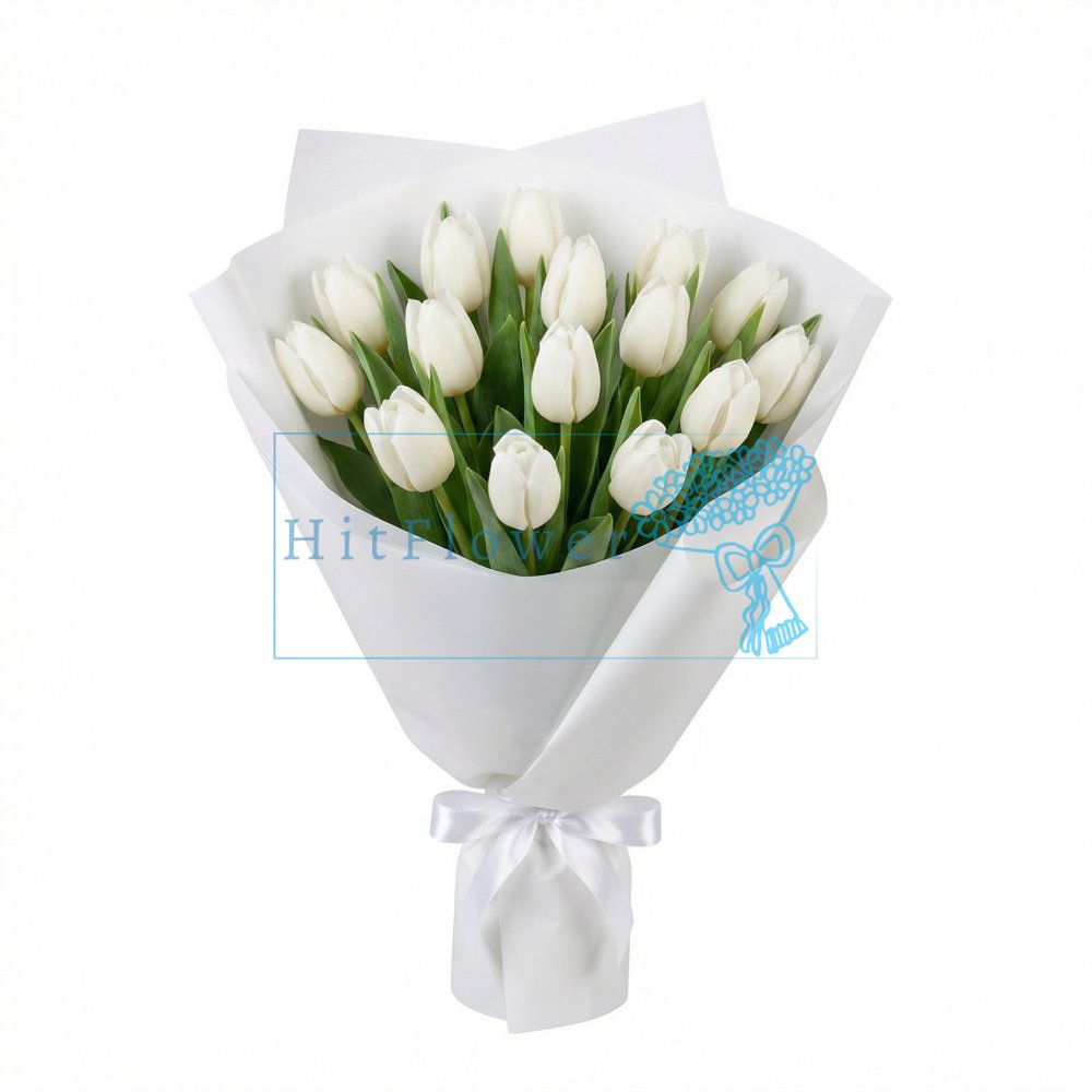 Букет цветов из: Тюльпаны