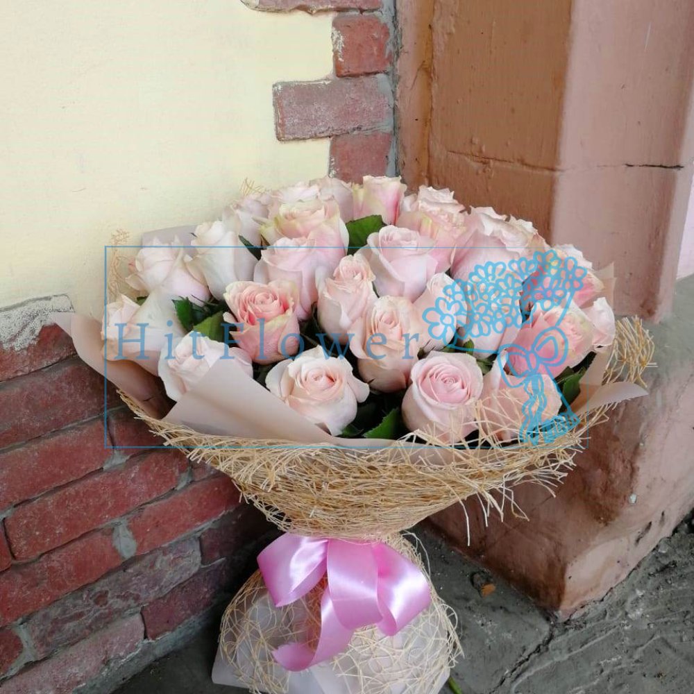 Букет пудровый восторг Букет роз Пудровый восторг